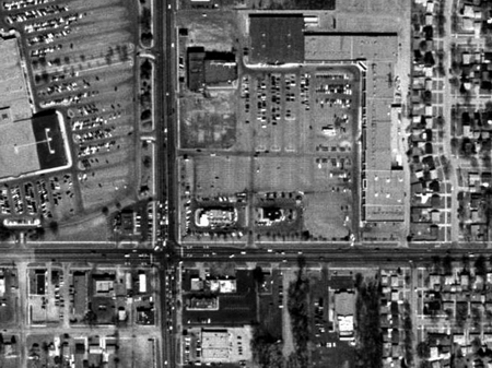 Algiers Drive-In Theatre - Aerial - Photo From Terraserver